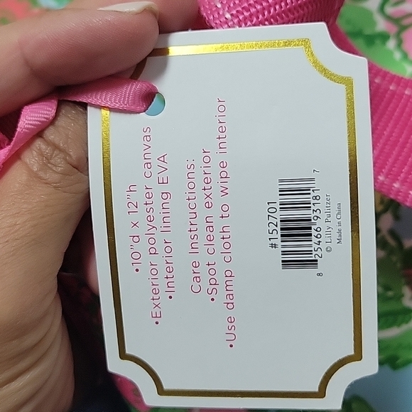 NWT Lilly Pulitzer Insulated Beach Cooler Big Flirt - Picture 11 of 14